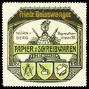 Beisswanger Nurnberg Papier u Schreibwaren WK 01
