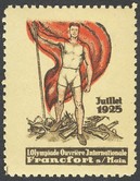 Francfort 1925 1 Olympiade Ouvriere Internationale