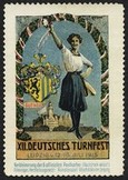 Leipzig 1913 XII Deutsches Turnfest (Frau)
