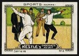 Nestle Serie VII No 08 Sports Escrime Schoko