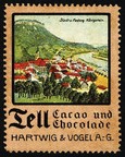 Tell Cacao und Chocolade Hartwig & Vogel Stadt u Festung Konigstein